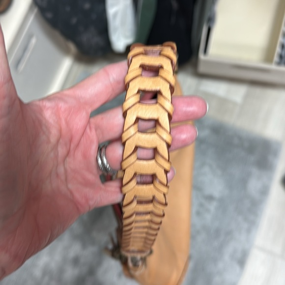 Rare vintage  COACH POPPY Leather Whipstich HIPPIE 19013 MSRP $328 - Picture 9 of 9